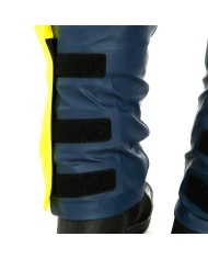 PANTALONES DANESE IMPERMEABLES STORM 2 UNISEX BLACK-IRIS/AMARILLO FLUOR