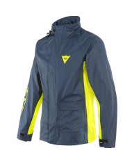CHAQUETA DAINESE IMPERMEABLE STORM 2 UNISEX IRIS/AMARILLO FLUOR