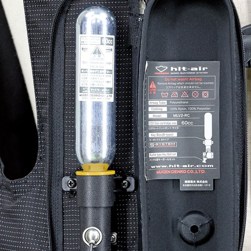 CHALECO AIR-BAG HIT-AIR MLV2-C ROJO
