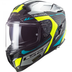 CASCO LS2 CHALLENGER CARBON CT2 THORN H-V YELLOW