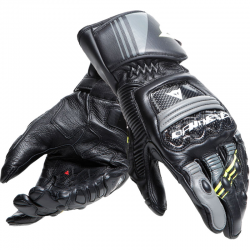 GUANTES DAINESE DRUID 4 BLACK/CHARCOAL-GRAY/FLUO-YELLOW
