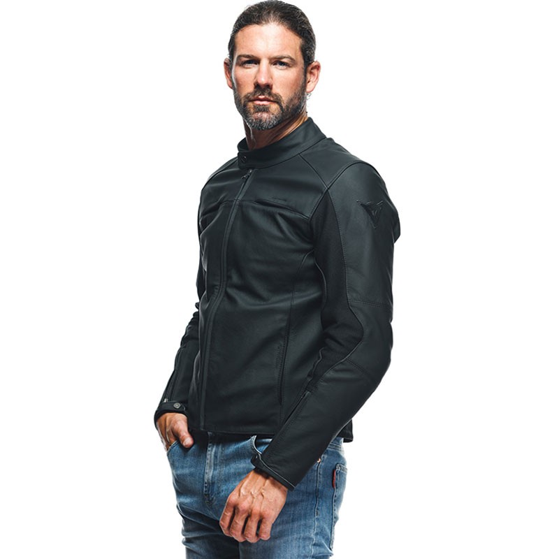 CHAQUETA DAINESE RAZON 2 BLACK | Cuero de moto | %brands%