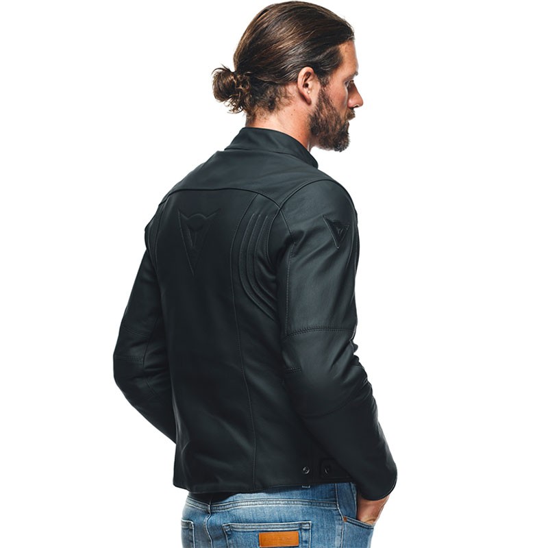 CHAQUETA DAINESE RAZON 2 BLACK | Cuero de moto | %brands%