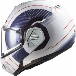 CASCO LS2 ADVANT MODULAR COOPER WHITE/BLUE