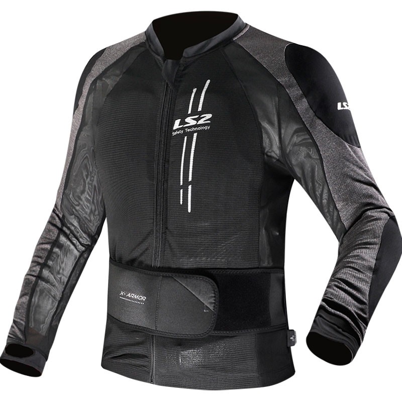 PROTECCION LS2 X-ARMOR BLACK/SILVER PROTECCION LS2 X-ARMOR BLACK/SILVER
