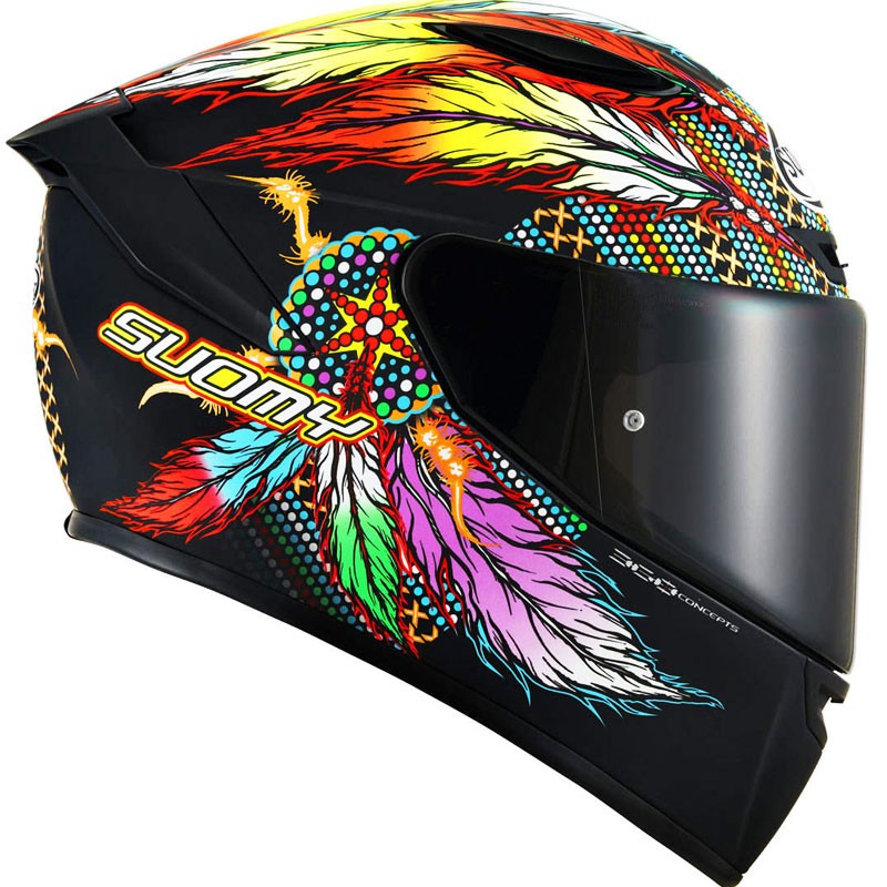CASCO SUOMY TRACK-1 CHIEFTAIN MULTI BLACK | Cascos Integrales de moto | %brands%