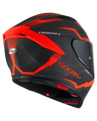 CASCO SUOMY TRACK-1 REACTION MATT ANTHRACITE/RED  | Cascos Integrales de moto | %brands%