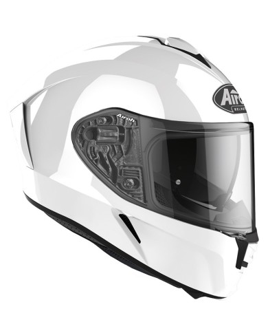 CASCO AIROH SPARK WHITE GLOSS
