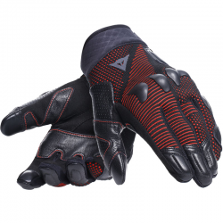 GUANTES DAINESE UNRULY ERGO-TEK BLACK-FLUO-RED