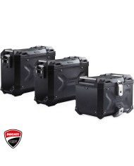 PACK MALETAS LATERALES + BAUL + BOLSAS + SOPORTES SW-MOTECH DUCATI ADV.22.822.75001/B | Maletas y  Equipajes de moto | %brands%