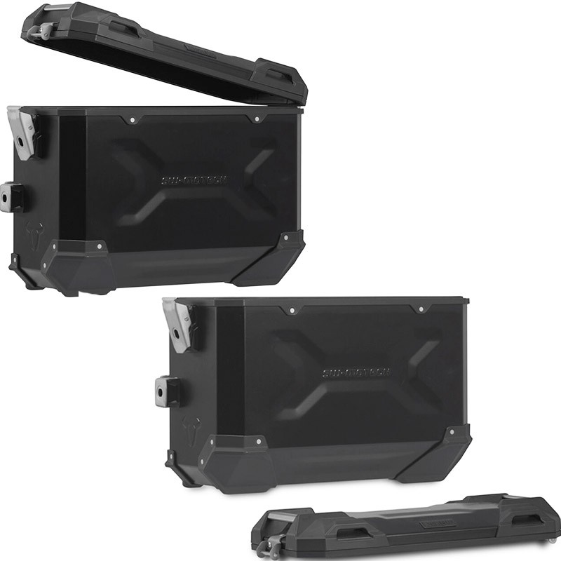 PACK MALETAS LATERALES + BOLSAS + SOPORTES SW-MOTECH DUCATI KFT.22.822.70001/B | Maletas y  Equipajes de moto | %brands%