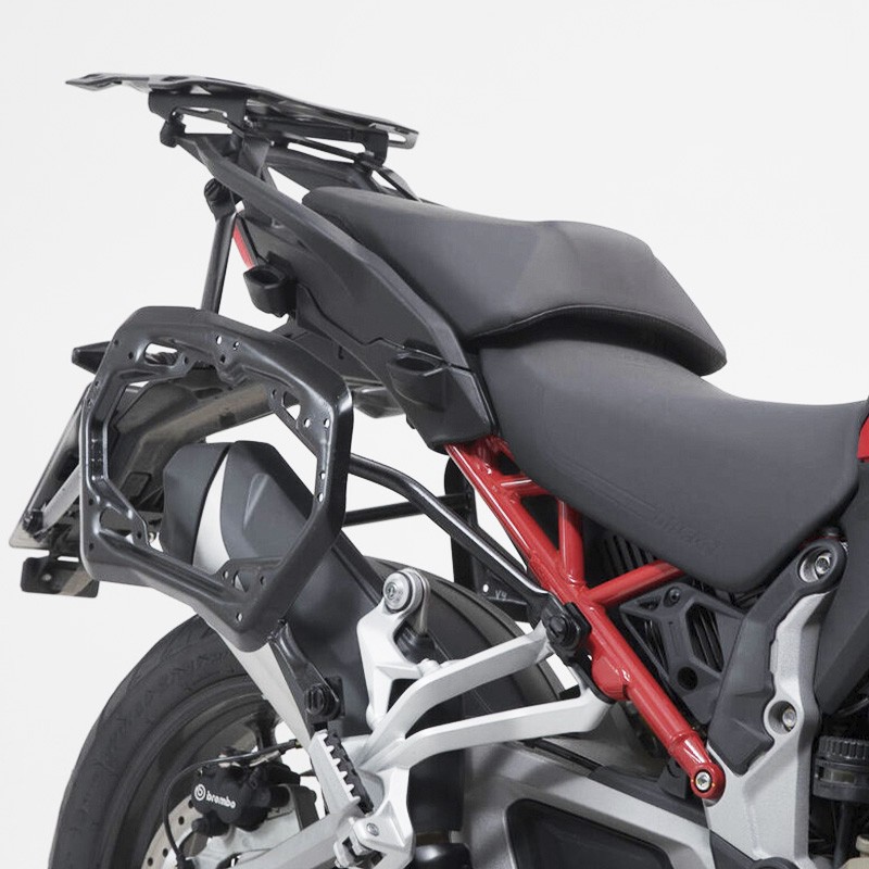 PACK MALETAS LATERALES + SOPORTES SW-MOTECH DUSC DUCATI KFT.22.822.65102/B | Maletas y  Equipajes de moto | %brands%