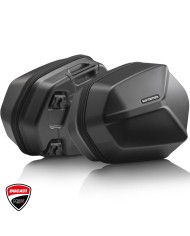 PACK MALETAS LATERALES + SOPORTES + BOLSAS SW-MOTECH AERO ABS DUCATI KFT.22.822.60101/B | Maletas y  Equipajes de moto | %brands%