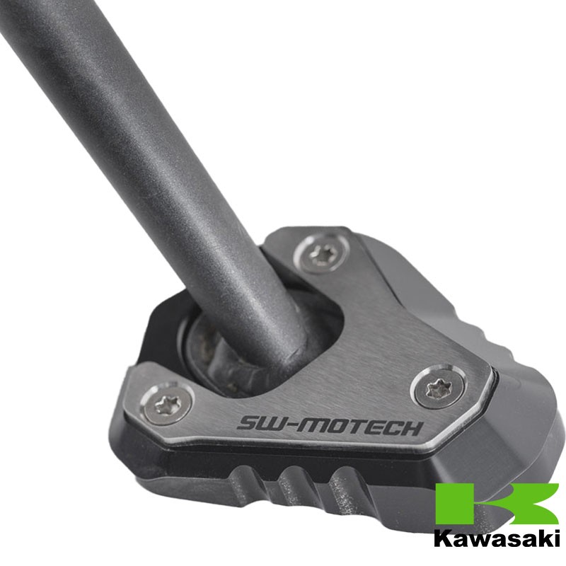 EXTENSIÓN CABALLETE LATERAL SW-MOTECH KAWASAKI STS.08.722.10001 | Ampliaciones caballete lateral de moto | %brands%