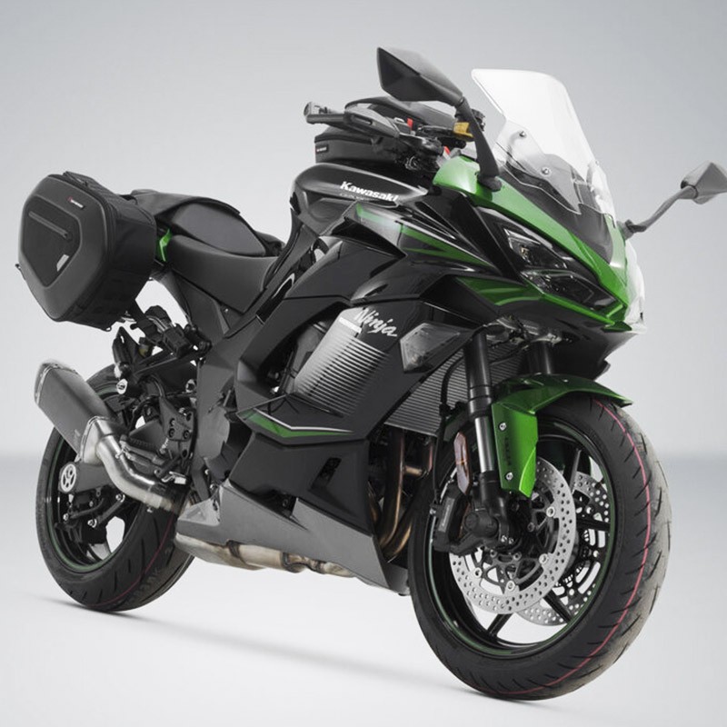 PACK SW-MOTECH DE ALFORJAS Y SEPARADORES PRO BLAZE H KAWASAKI BC.HTA.08.740.35500 | Alforjas de moto | %brands%