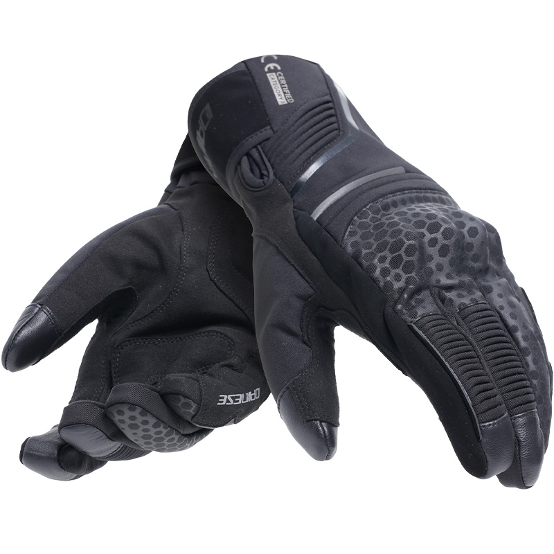 GUANTES DAINESE TEMPEST 2 D-DRY SHORT NEGRO