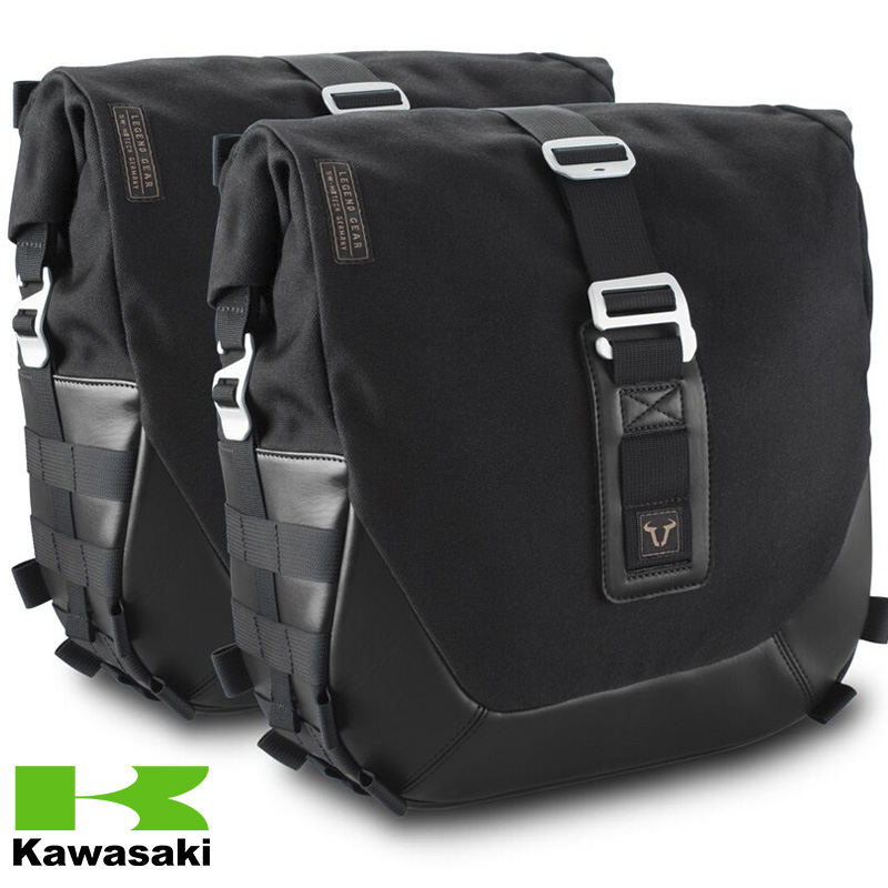 PACK SW-MOTECH DE ALFORJAS Y SOPORTES LEGEND GEAR LC2 BLACK EDITION KAWASAKI BC.HTA.08.891.20102