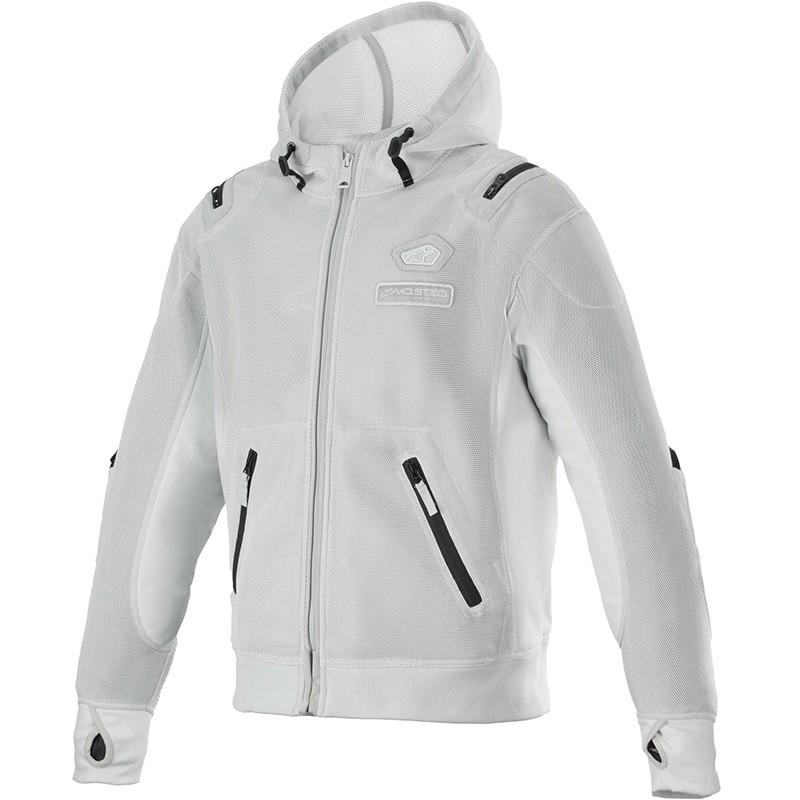 SUDADERA ALPINESTARS MOFLOW AIR TECH HOODIE GRAY SUDADERA ALPINESTARS MOFLOW AIR TECH HOODIE GRAY