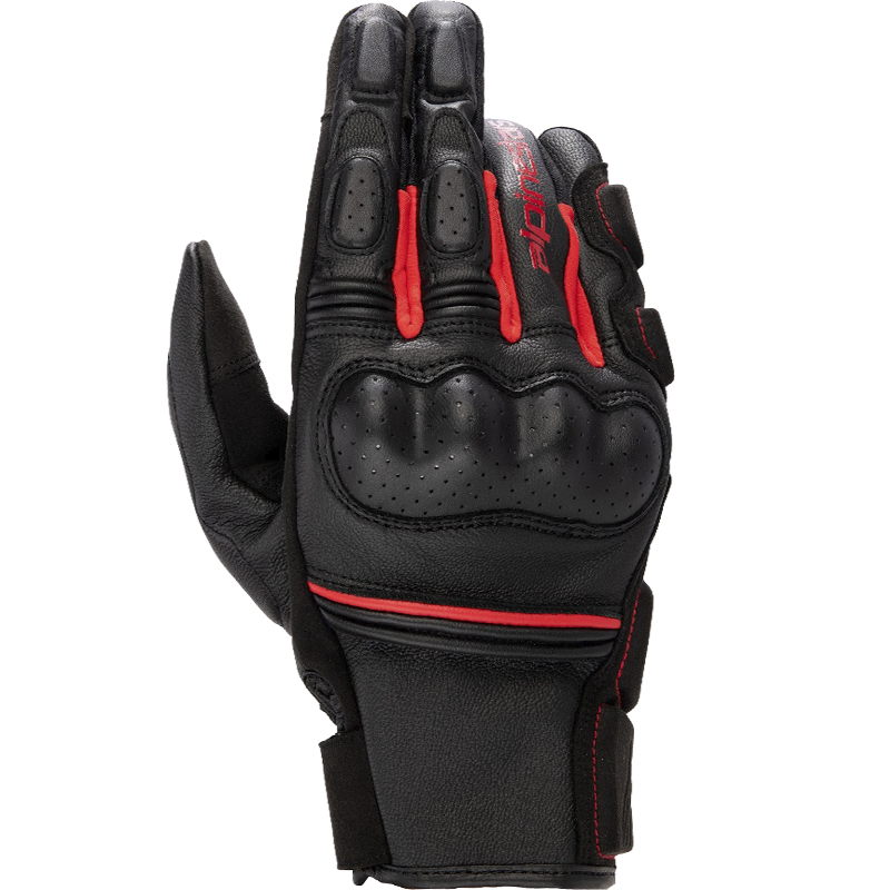 GUANTES ALPINESTARS PHENOM BLACK/BRIGHT RED