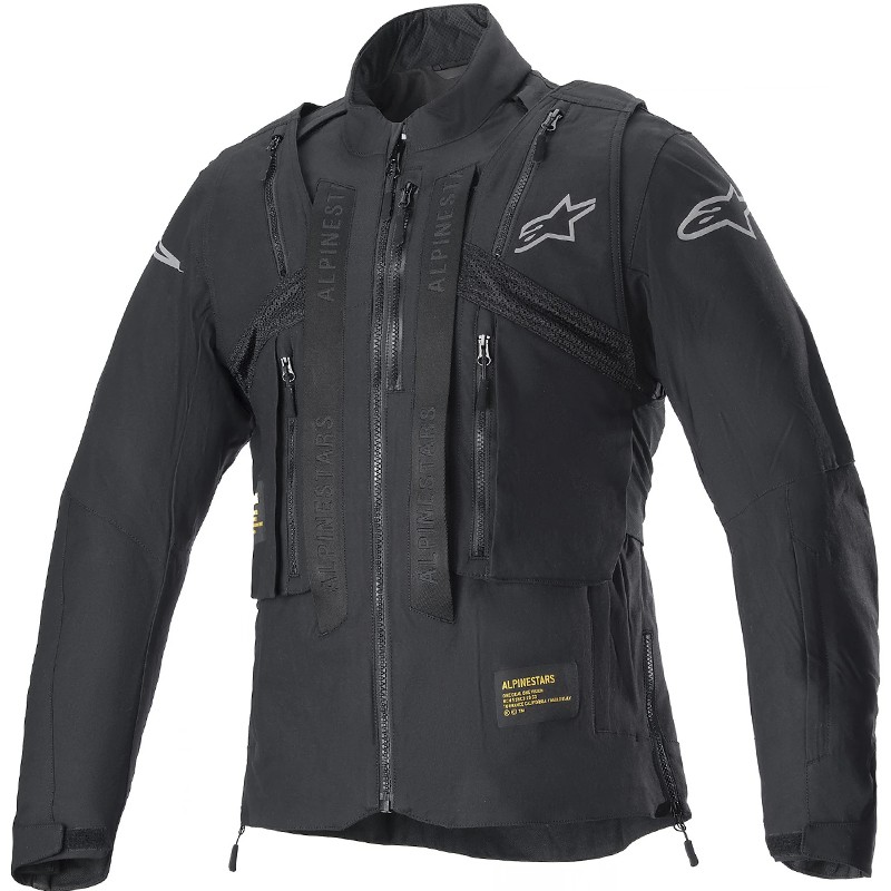 CHAQUETA ALPINESTARS TECHDURA BLACK REFLEX CHAQUETA ALPINESTARS TECHDURA BLACK REFLEX