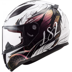 CASCO LS2 RAPID II BOHO WHITE/BLACK/PINK