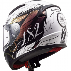 CASCO LS2 RAPID II BOHO WHITE/BLACK/PINK