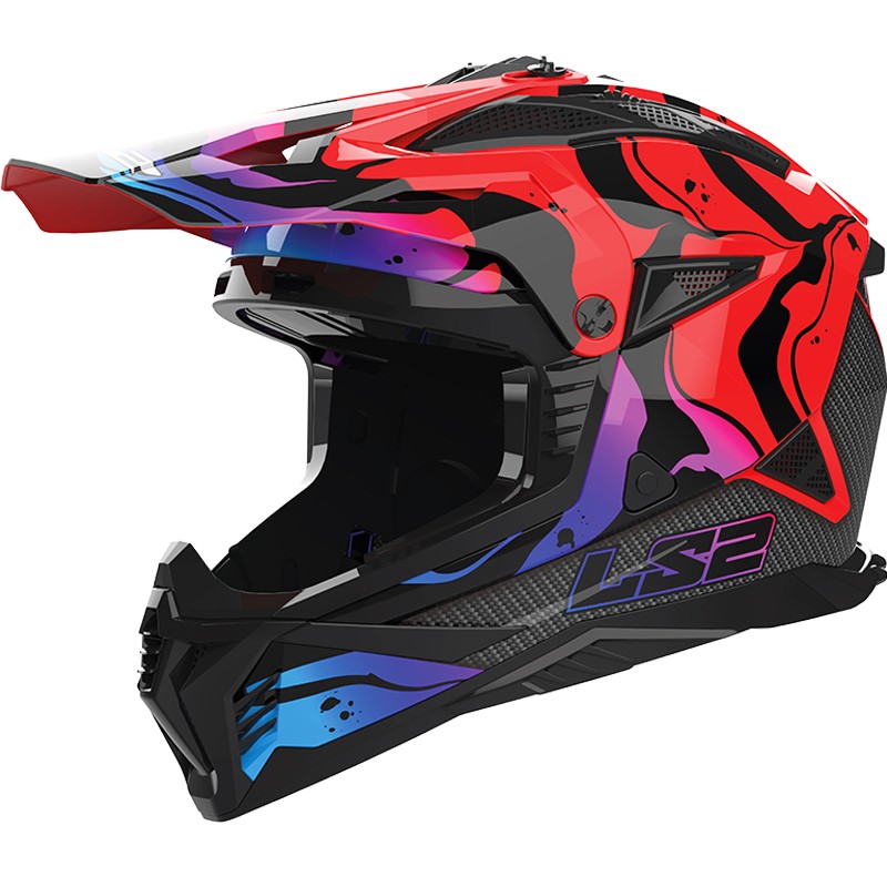 CASCO LS2 FAST II WASH RED CASCO LS2 FAST II WASH RED