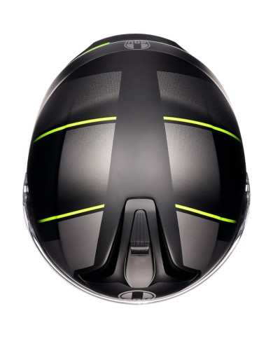 CASCO AGV TOURMODULAR PERCEPTION MATT BLACK/YELLOW FLUO
