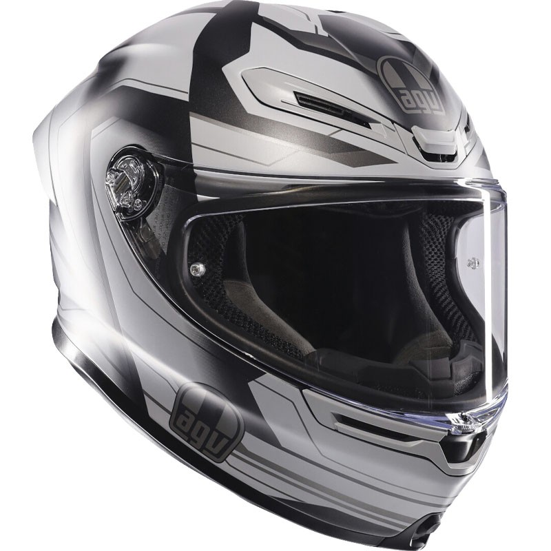 CASCO AGV K6 S ULTRASONIC MATT BLACK GREY