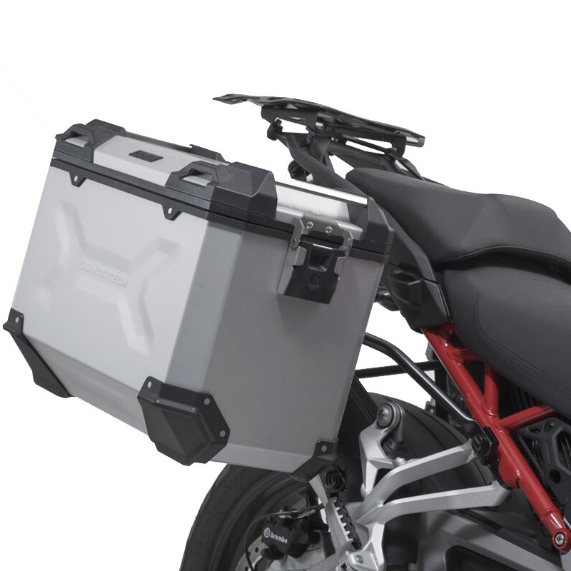 PACK MALETAS LATERALES + BOLSAS + SOPORTES SW-MOTECH DUCATI KFT.22.822.70101/S | Maletas y  Equipajes de moto | %brands%