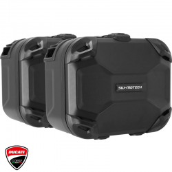 PACK MALETAS LATERALES + SOPORTES SW-MOTECH DUSC DUCATI KFT.22.995.65000/B