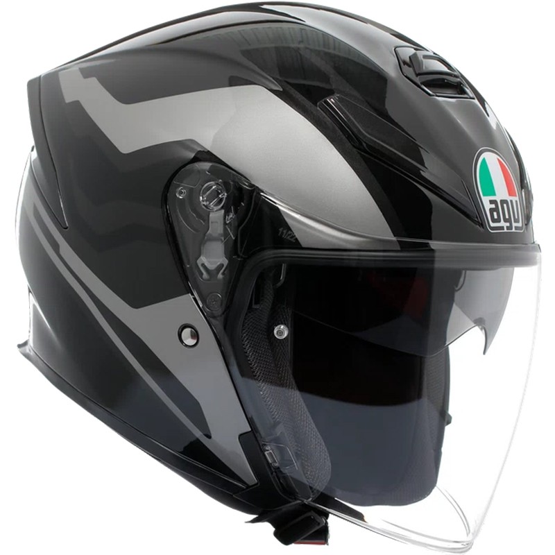 CASCO AGV K5 JET EVO TUNE GREY BLACK