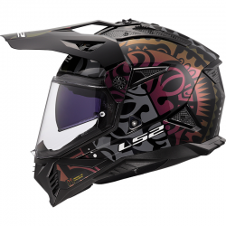 CASCO LS2 PIONEER II RANGI BLACK