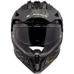 CASCO LS2 PIONEER II RANGI BLACK