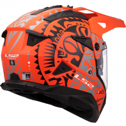 CASCO LS2 PIONEER II RANGI ORANGE