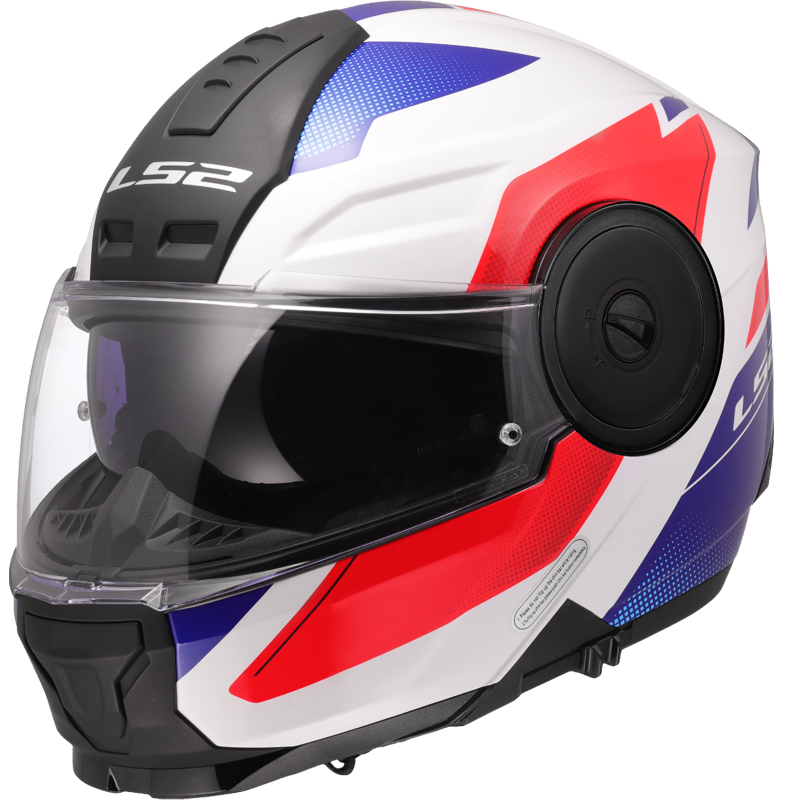 CASCO LS2 SCOPE II DURIA MODULAR WHITE/BLUE/RED