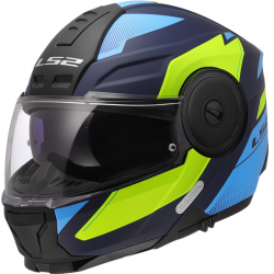 CASCO LS2 SCOPE II DURIA MODULAR BLUE/H-V YELLOW