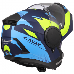 CASCO LS2 SCOPE II DURIA MODULAR BLUE/H-V YELLOW