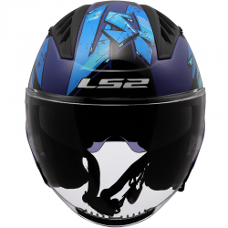 CASCO LS2 COPTER II KANJI BLUE