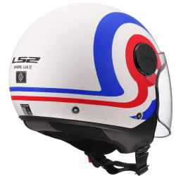 CASCO LS2 SPHERE LUX II URBY WHITE/BLUE/RED