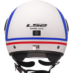 CASCO LS2 SPHERE LUX II URBY WHITE/BLUE/RED