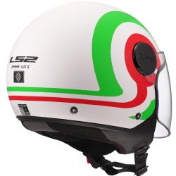 CASCO LS2 SPHERE LUX II URBY WHITE/GREEN/RED