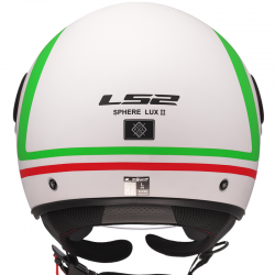 CASCO LS2 SPHERE LUX II URBY WHITE/GREEN/RED