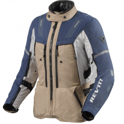 CHAQUETA REVIT SAND 5 H2O LADY SAND/BLUE