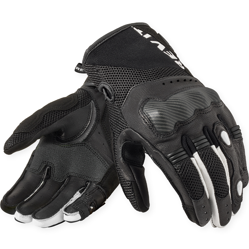 GUANTES REVIT BLAZE BLACK/WHITE