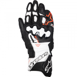 GUANTES ALPINESTARS GP PLUS R V3 BLACK/WHITE/FLUO RED