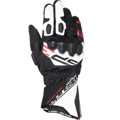 GUANTES ALPINESTARS SP-3 BLACK/WHITE/RED FLUO