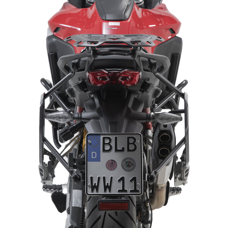 PACK MALETAS LATERALES + SOPORTES SW-MOTECH DUSC DUCATI KFT.22.822.65002/B | Maletas laterales de moto | %brands%