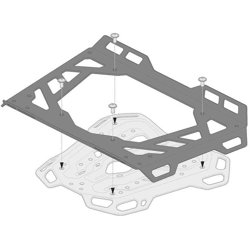 EXTENSION PARA PORTAEQUIPAJE SW-MOTECH ADVENTURE-RACK GPT.00.152.35500/B