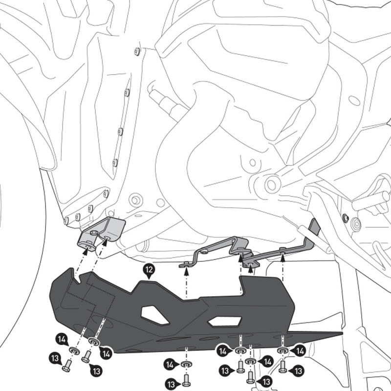 CUBRECARTER SW-MOTECH ENGINE GUARD BMW MSS.07.975.10001/S